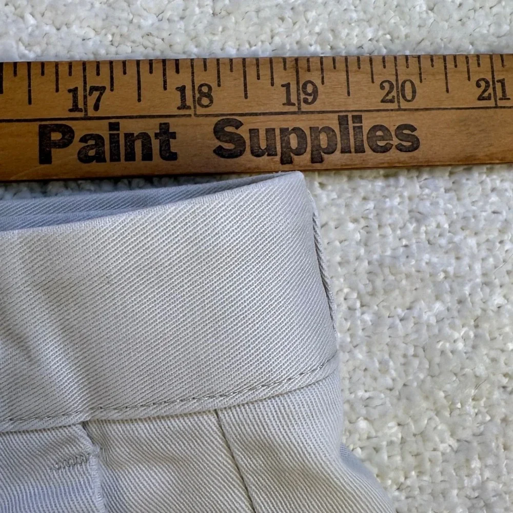 VTG Dockers Individual Fit Dress‎ Pants Men's W38 L32 Beige Stretch Waistband